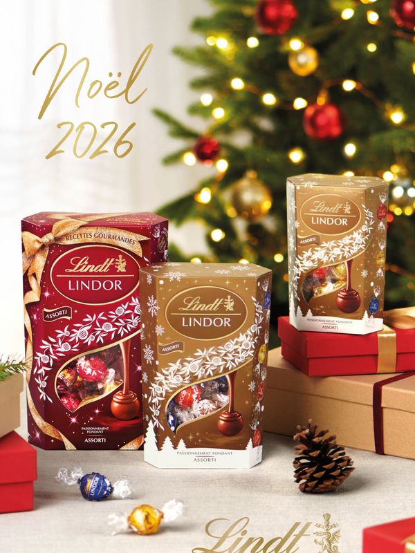 Couverture — Lindt — Noël 2026